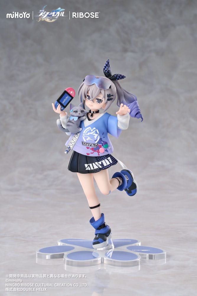 PREORDINE+ 01/2026 Honkai: Star Rail Rise Up Little Cat Series PVC Statue Silver Wolf Ver. 19 cm