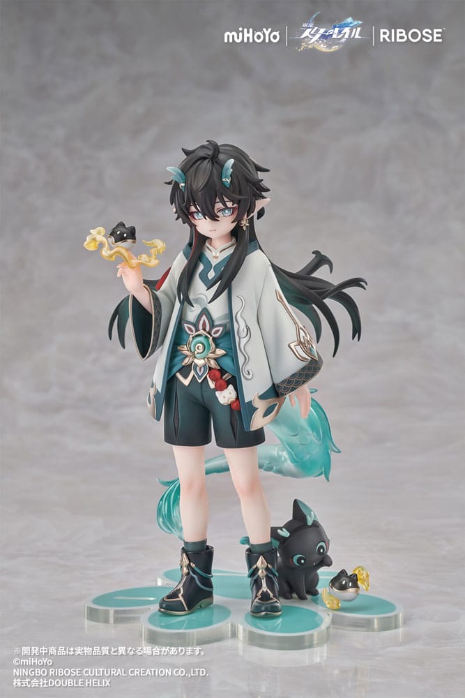 PREORDINE+ 06/2026 Honkai: Star Rail Rise Up Chibineko Series PVC Statue Dan Heng / Imbibitor Lunae Ver. 19 cm