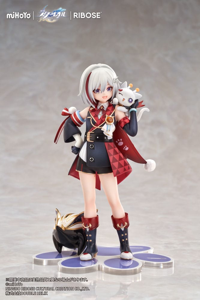 PREORDINE+ 09/2026 Honkai: Star Rail Rise Up Chibineko Series PVC Statue Topaz & Numby Ver. 18 cm