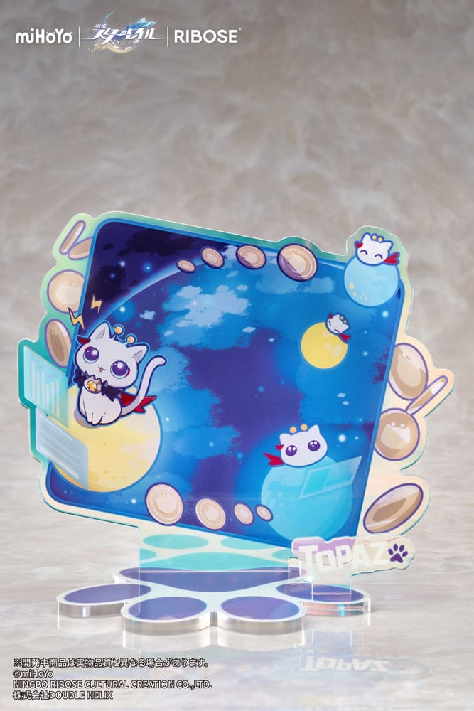 PREORDINE+ 09/2026 Honkai: Star Rail Rise Up Chibineko Series PVC Statue Topaz & Numby Ver. 18 cm