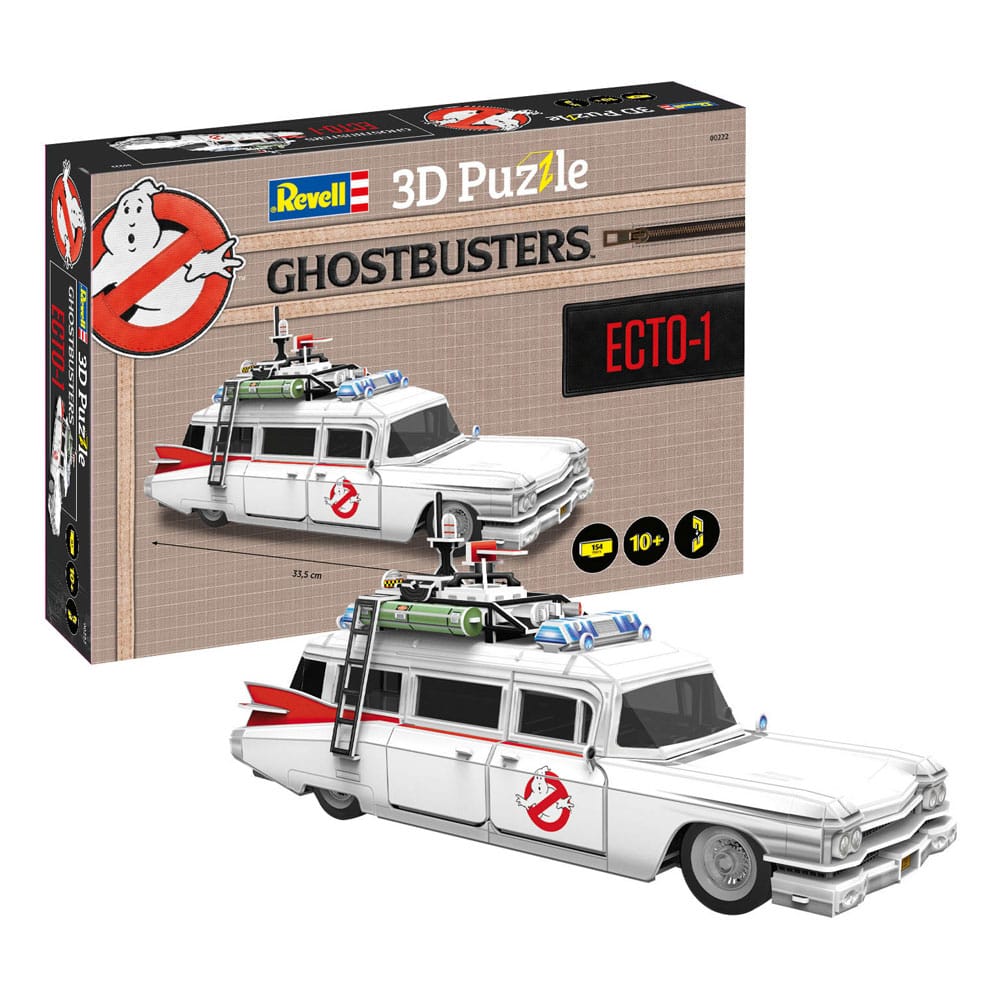 SU ORDINAZIONE Ghostbusters 3D Puzzle Ecto-1