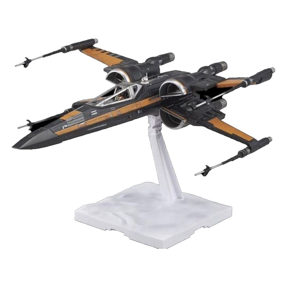 SU ORDINAZIONE Star Wars Model Kit 1/72 Poe's X-Wing Fighter 17 cm