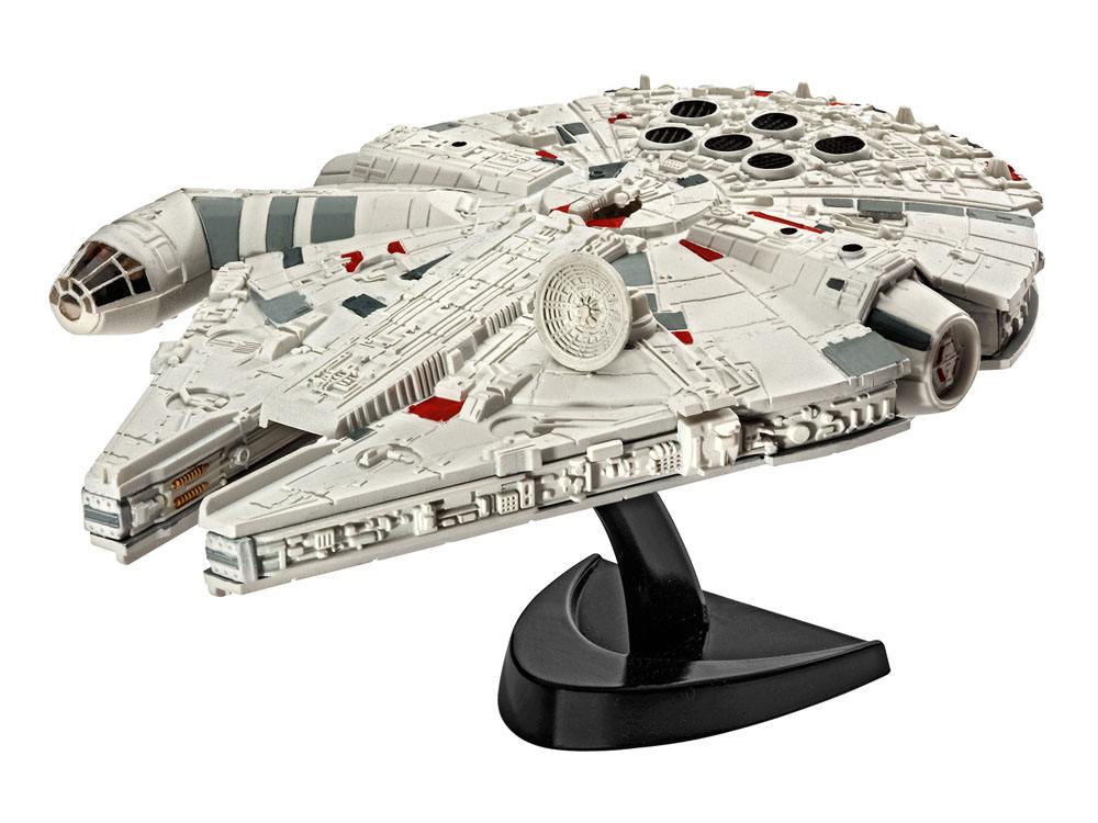 AUF BESTELLUNG HERGESTELLT Star Wars Episode VII Modellbausatz 1/241 Millennium Falcon 10 cm