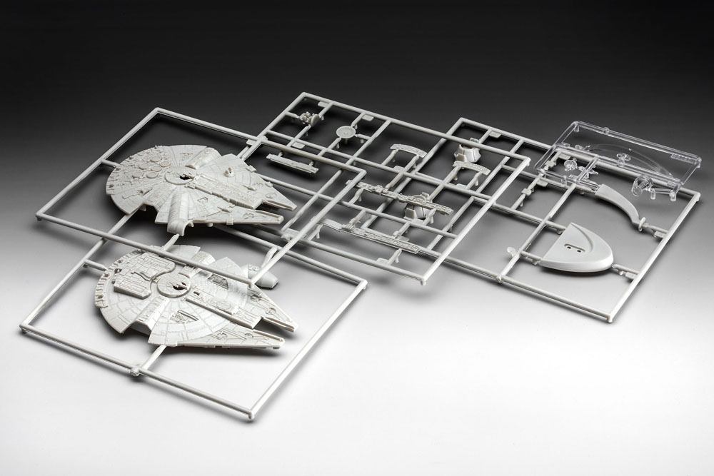 🧪 LAB | SU ORDINAZIONE Star Wars Episode VII Model Kit 1/241 Millennium Falcon 10 cm
