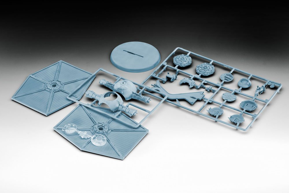 🧪 LAB | SU ORDINAZIONE Star Wars Episode VII Model Kit 1/110 Tie Fighter 7 cm