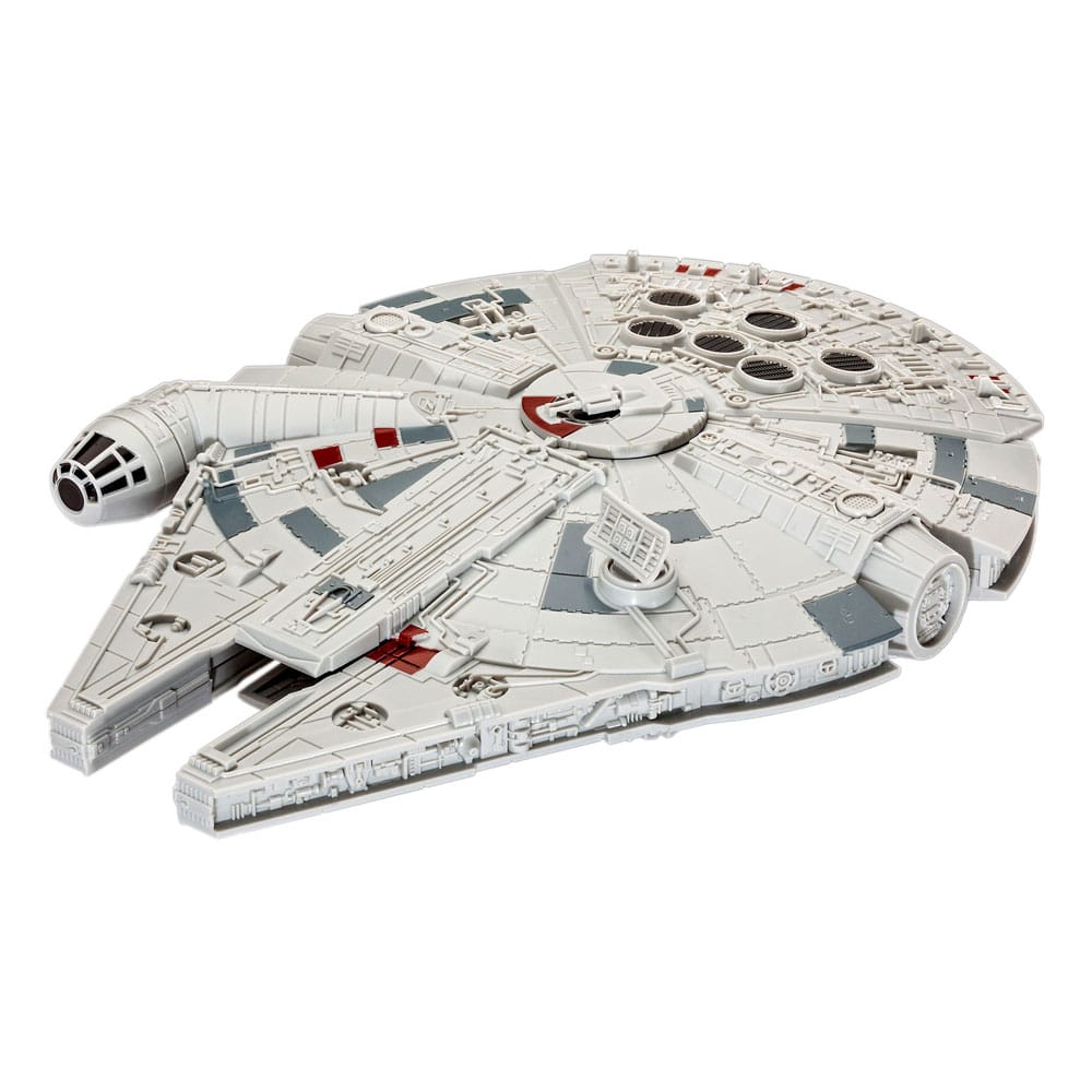 Auf Bestellung gefertigter Star Wars Modellbausatz 1/164 Millennium Falcon 21 cm