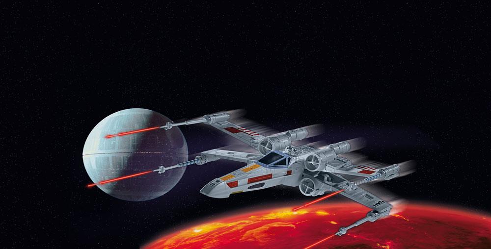 🧪 LAB | SU ORDINAZIONE Star Wars Model Kit 1/57 X-wing Fighter 22 cm
