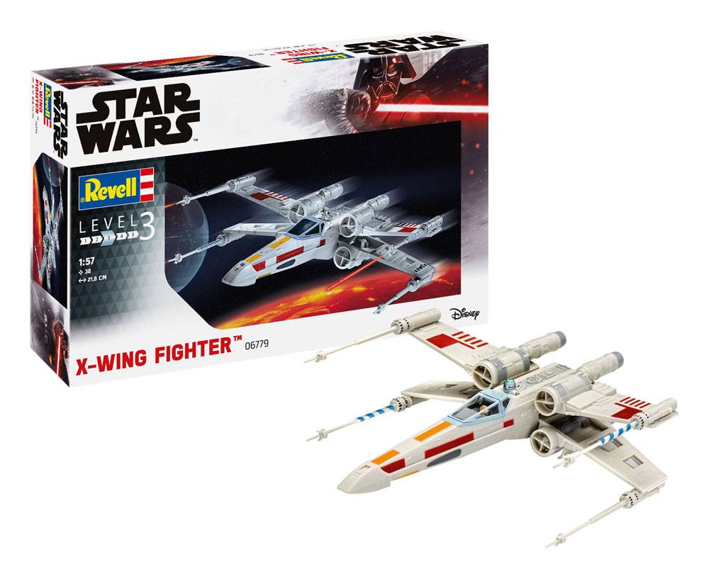 🧪 LAB | SU ORDINAZIONE Star Wars Model Kit 1/57 X-wing Fighter 22 cm