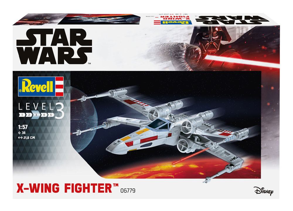 🧪 LAB | SU ORDINAZIONE Star Wars Model Kit 1/57 X-wing Fighter 22 cm