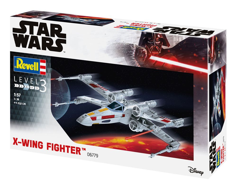 🧪 LAB | SU ORDINAZIONE Star Wars Model Kit 1/57 X-wing Fighter 22 cm