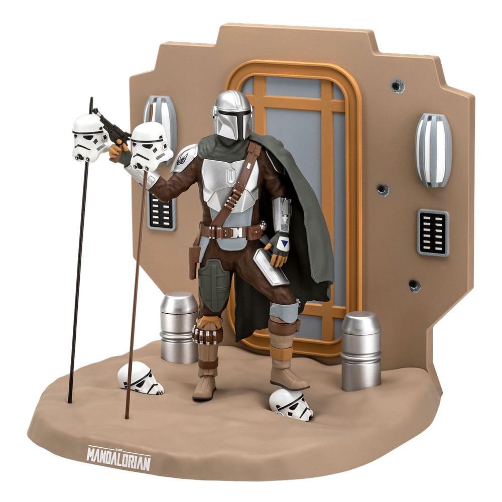 AUF BESTELLUNG HERGESTELLT Star Wars: The Mandalorian Modellbausatz Din Djarin - Der Kopfgeldjäger
