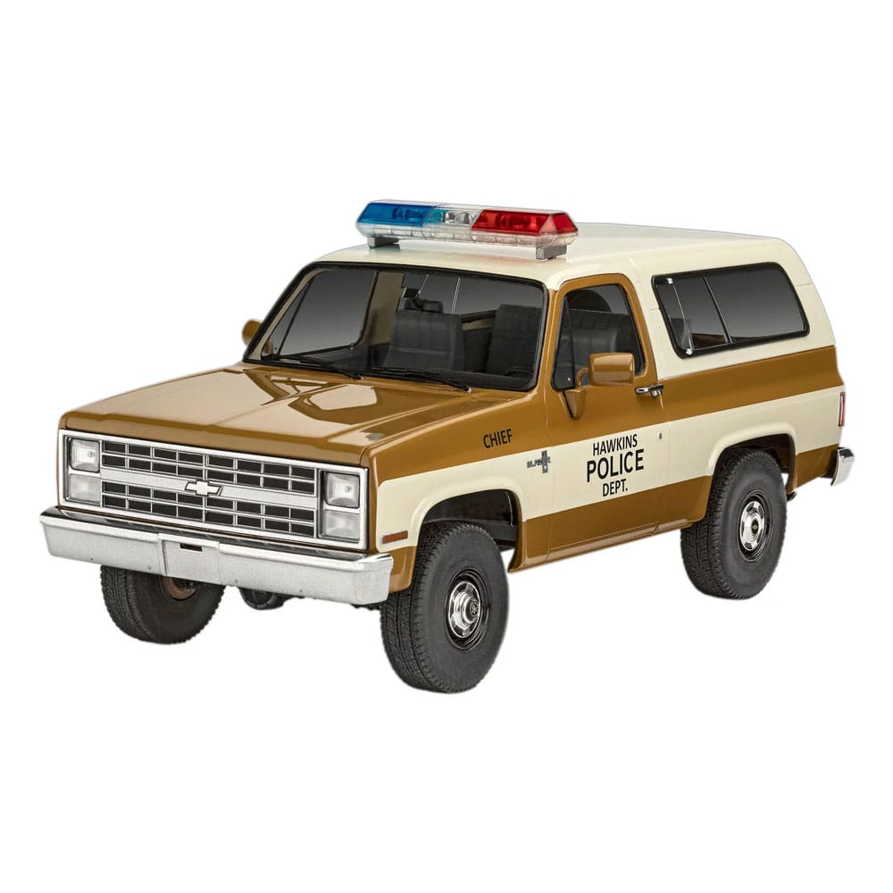 SU ORDINAZIONE Stranger Things Model Kit Set 1/25 1985 Chevrolet K5 Blazer (Aqua Color) 19 cm