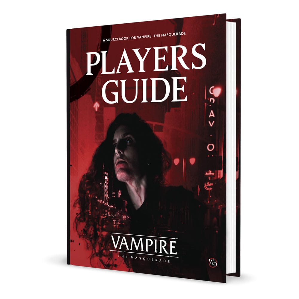 SU ORDINAZIONE Vampire The Masquerade 5th Edition RPG book Players Guide *Englische Version*