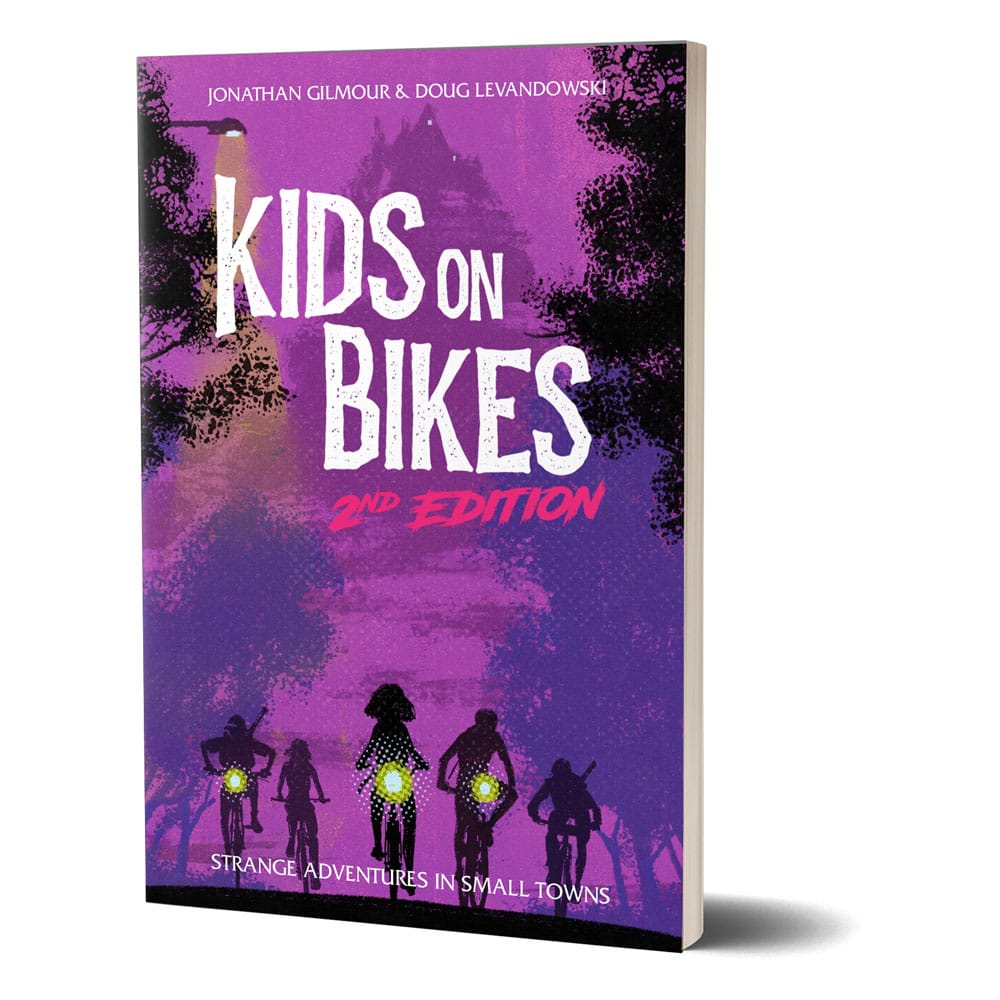 AUF BESTELLUNG GEFERTIGT: Kids on Bikes RPG-Regelwerk, 2. Auflage *Englische Version*