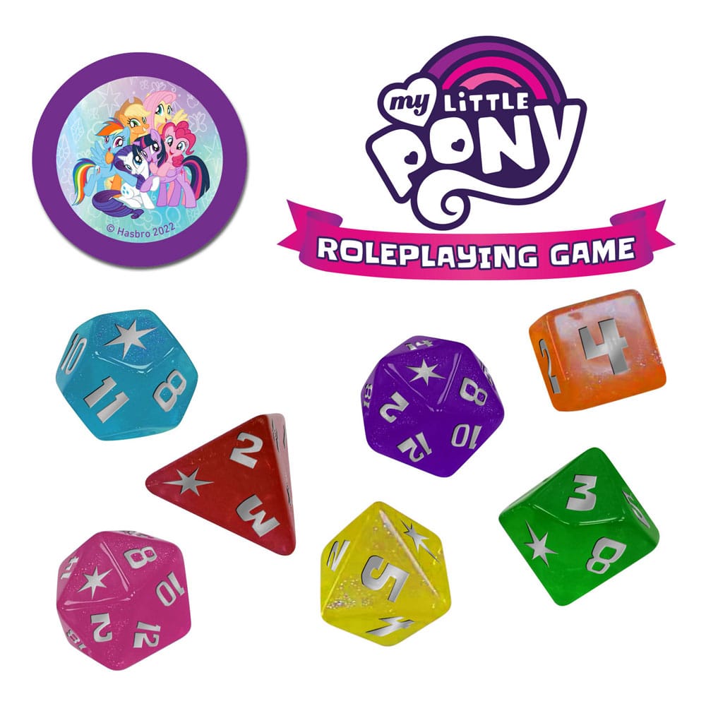 SU ORDINAZIONE My Little Pony Dice Set