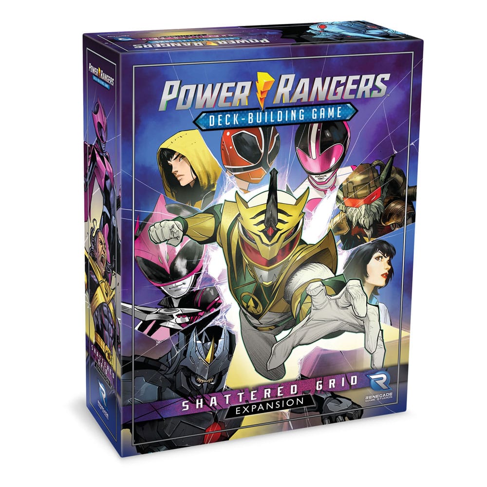 SU ORDINAZIONE Power Rangers card game Deck-Building Shattered Grid Expansion *Englische Version*