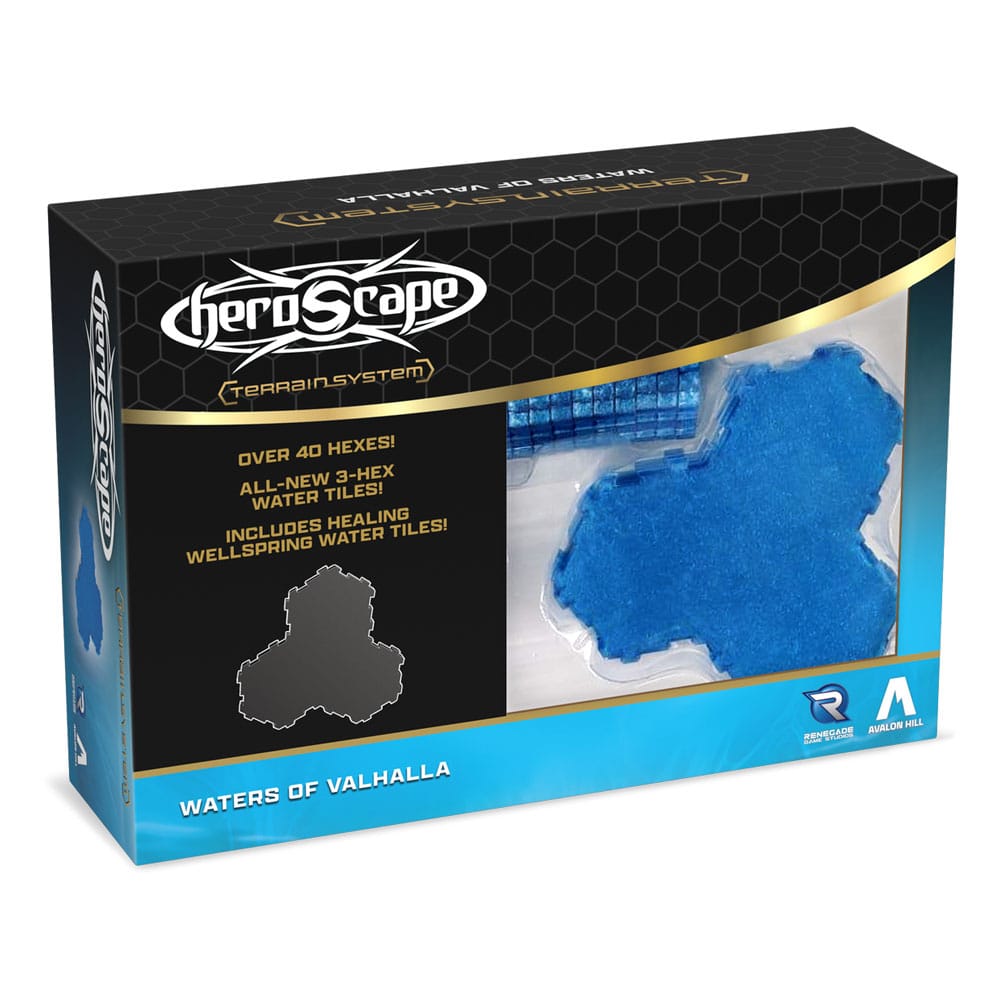 Heroscape-Erweiterung „Gewässer von Walhalla“ – Gelände auf Bestellung gefertigt *Englische Version*