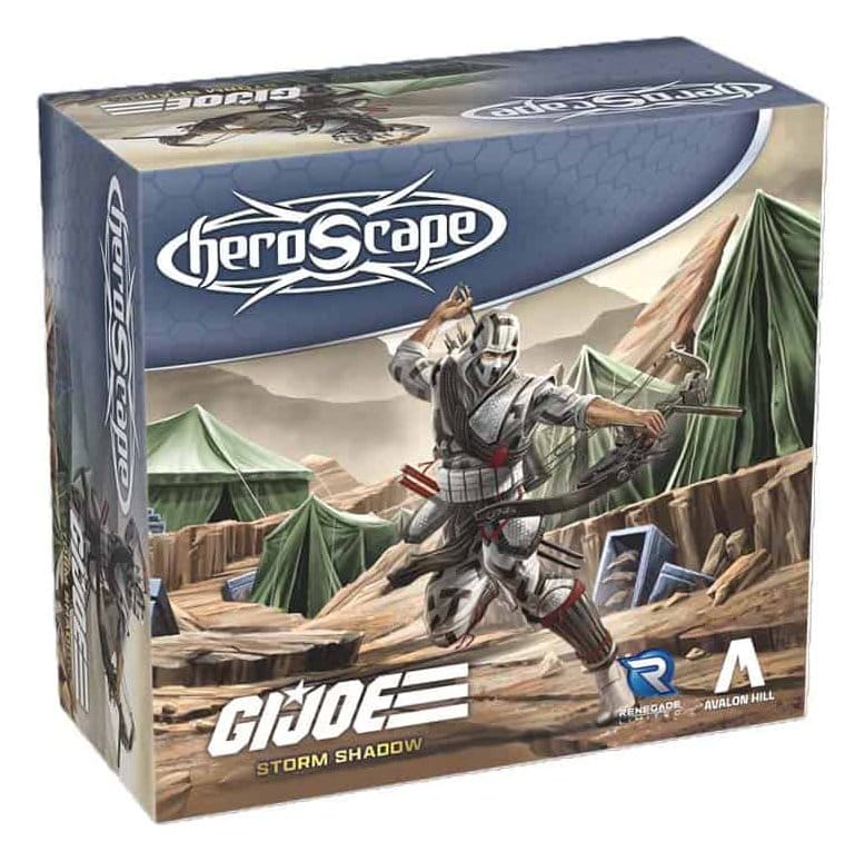 🧪 LAB | PREORDINE+ 06/2027 Promo G.I. JOE Heroscape Mini Figure Storm Shadow *English Version*