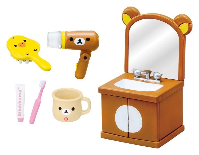 🧪 LAB | PREORDINE+ 05/2027 Rilakkuma Mini Figures Washroom Blind Box Display (6)