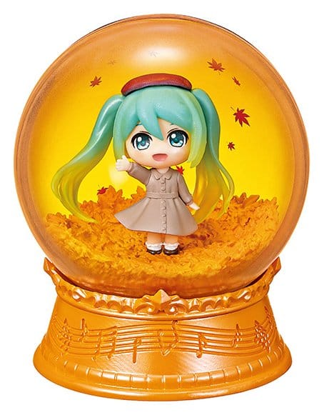 SU ORDINAZIONE Hatsune Miku Mini Snowglobes Scenery Domes Display (4)