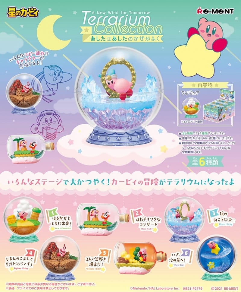 PREORDINE+ 04/2027 Kirby Mini Figures Terrarium A New Wind for Tomorrow Blind Box Display (6)