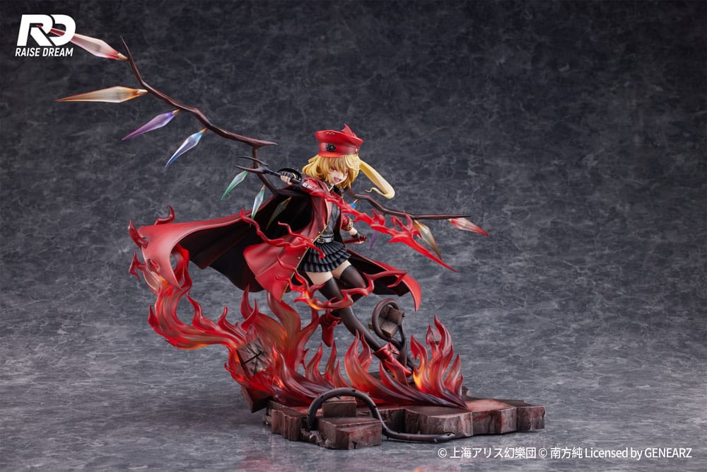 PREORDINE+ CHIUSO 02/2025 Touhou Project PVC Statue 1/6 Flandre Scarlet Military Uniform Ver. 27 cm
