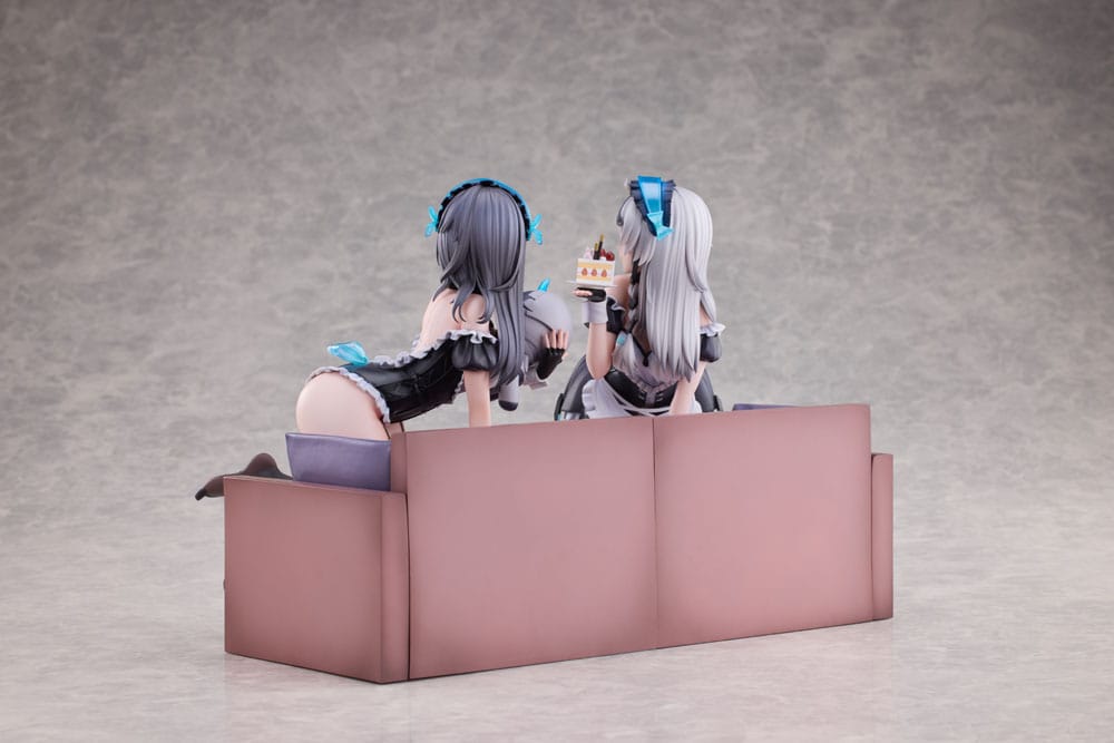 PREORDINE+ 03/2026 Snowbreak Containment Zone PVC Statues 2-Pack 1/6 Cherno & Meursault Apprentice Maid Ver. Deluxe Edition 19 cm