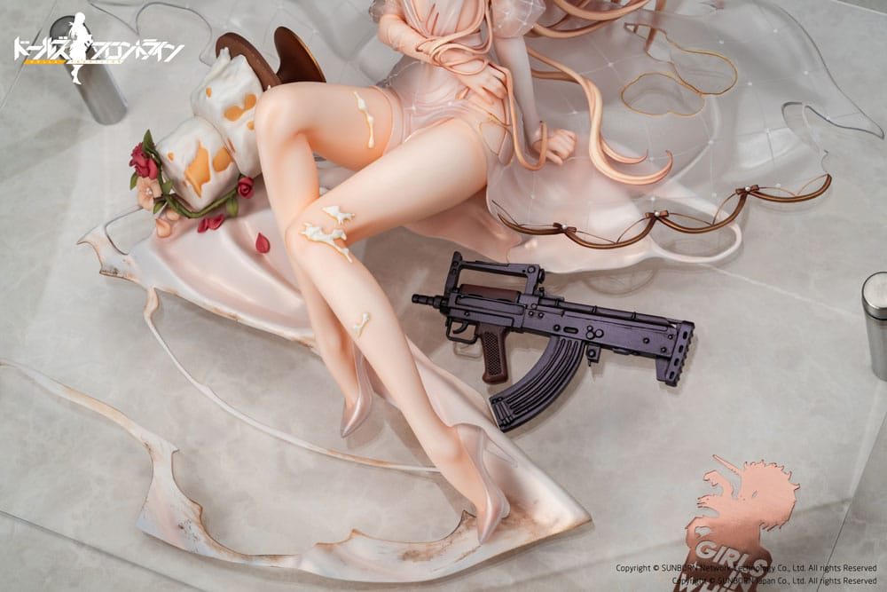 PREORDINE 12/2025 Girls Frontline OTs-14 Divinely-Favoured Beauty Heavy Damage Ver. 14 cm Statue 1/7 (PREORDINE NON CANCELLABILE)