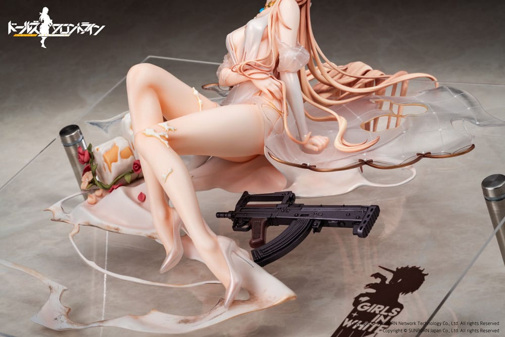 PREORDINE 12/2025 Girls Frontline OTs-14 Divinely-Favoured Beauty Heavy Damage Ver. 14 cm Statue 1/7 (PREORDINE NON CANCELLABILE)