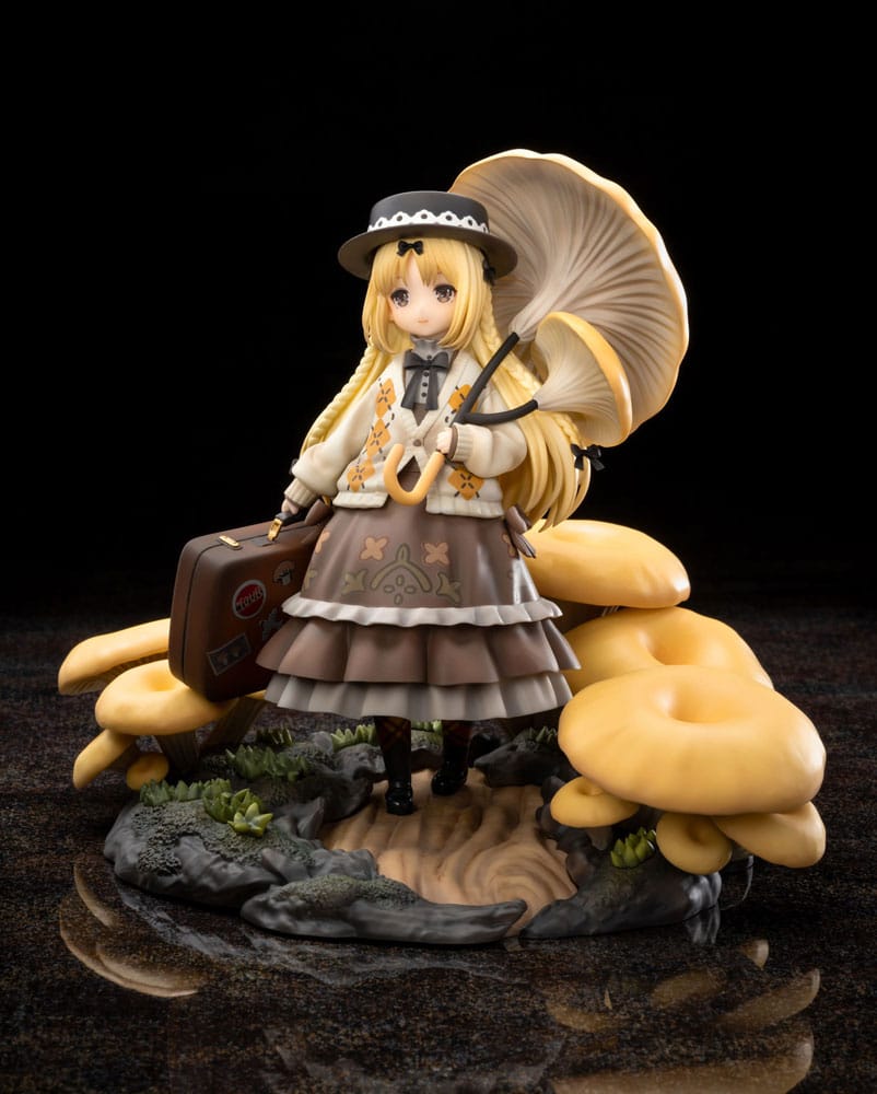 PREORDINE CHIUSO 03/2026 The Mushroom Girls Statue 1/1 Series No.3 Pleurotus Citrinopileatus 24 cm (PREORDINE NON CANCELLABILE)