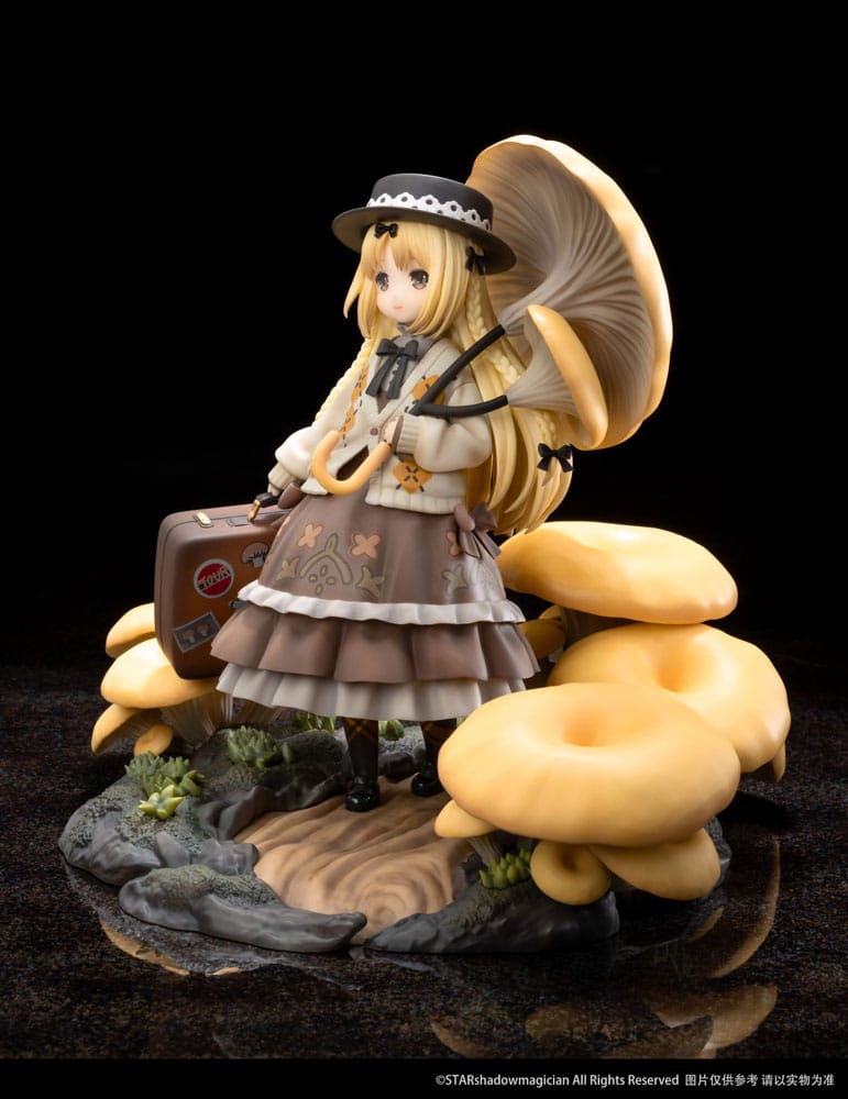 PREORDINE CHIUSO 03/2026 The Mushroom Girls Statue 1/1 Series No.3 Pleurotus Citrinopileatus 24 cm (PREORDINE NON CANCELLABILE)