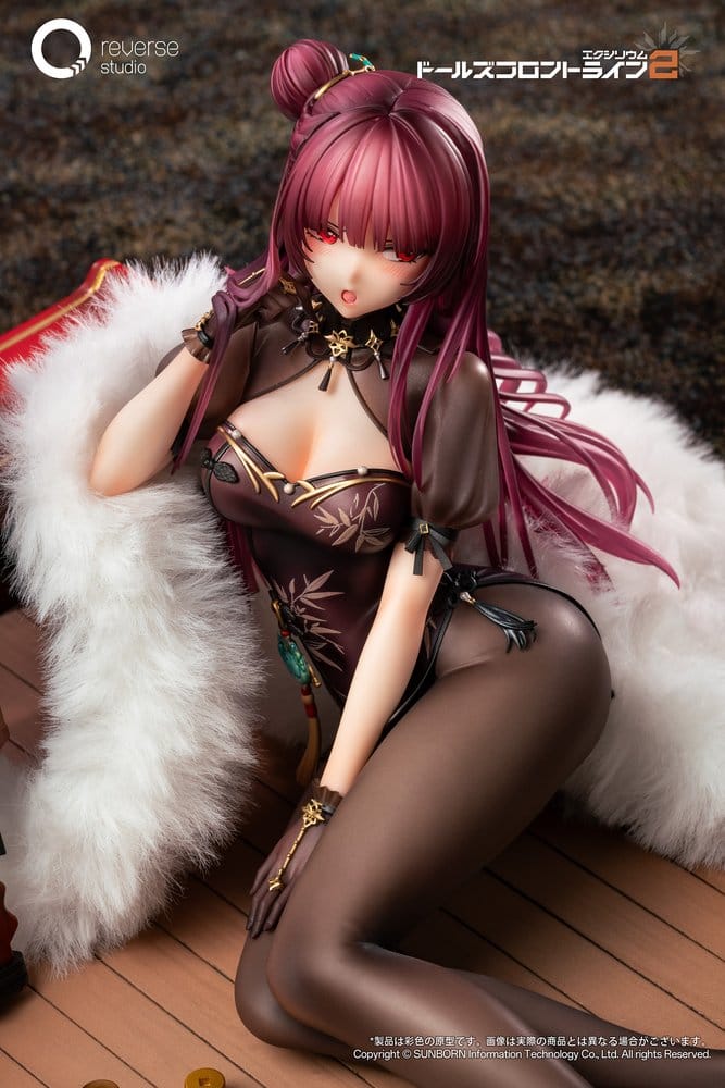 PREORDINE+ 07/2027 (NON CANCELLABILE) Girls´ Frontline 2: Exilium Statue 1/6 Makiatto: Embroidered Bamboo, Blooming Shadows Ver. 13 cm