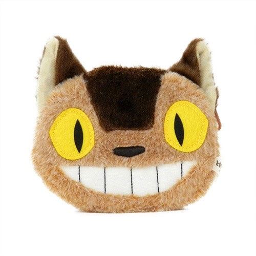 Auf Bestellung gefertigt: Mein Nachbar Totoro Plüsch-Geldbörse Catbus, 12 cm *SONDERPREIS* AUSVERKAUFT