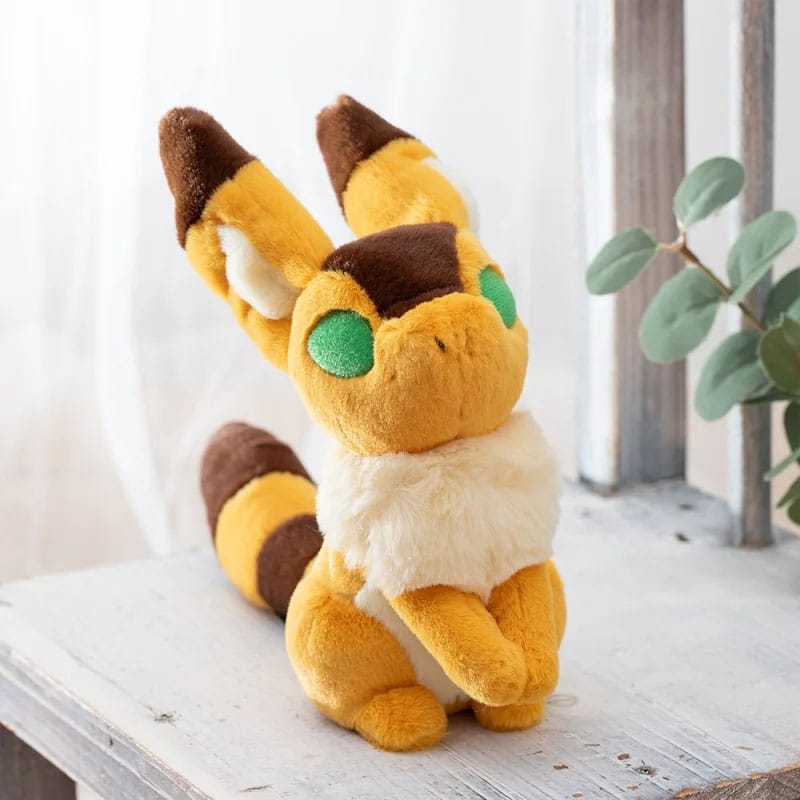 SU ORDINAZIONE Castle in the sky Otedama Plush Figure Fox Squirrel 19 cm