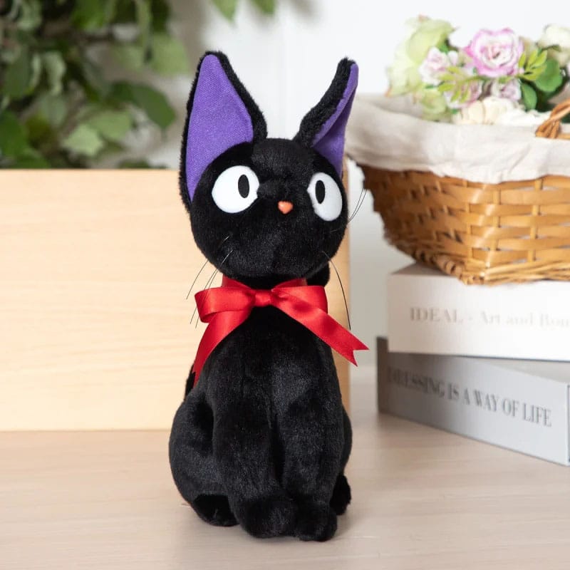 SU ORDINAZIONE Kiki's Delivery Service Plush Figure Jiji Sitting M 32 cm