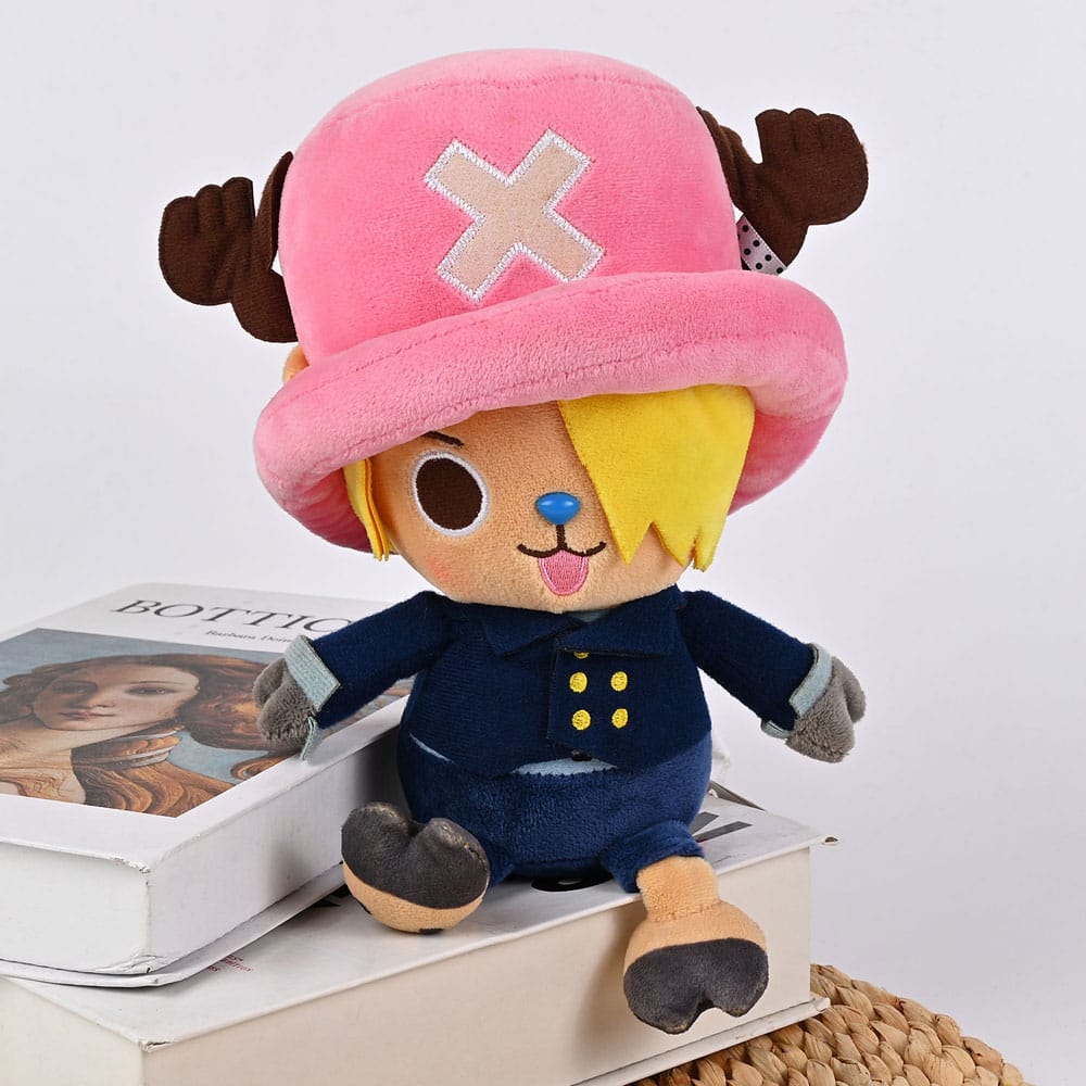SU ORDINAZIONE One Piece Plush Figure Chopper x Sanji 20 cm