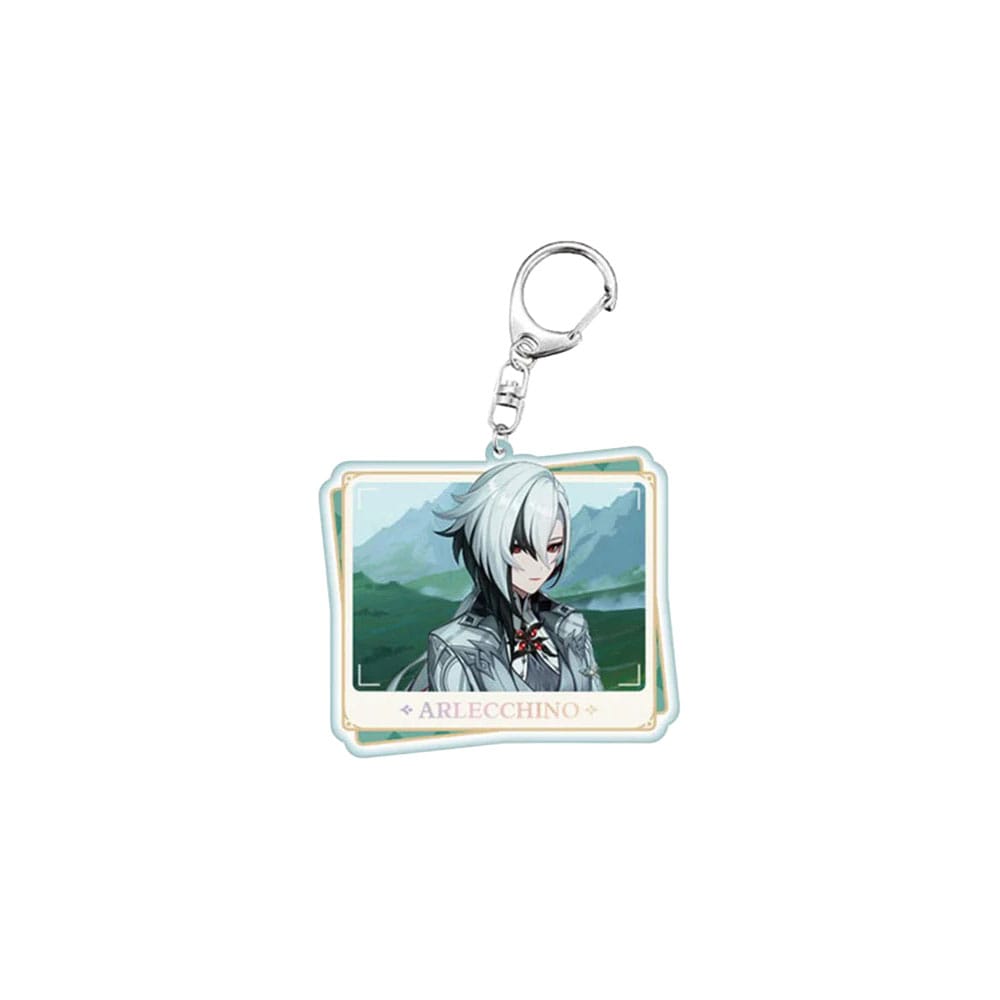 SU ORDINAZIONE Genshin Impact Acrylic Keychain Arlecchino 7 cm