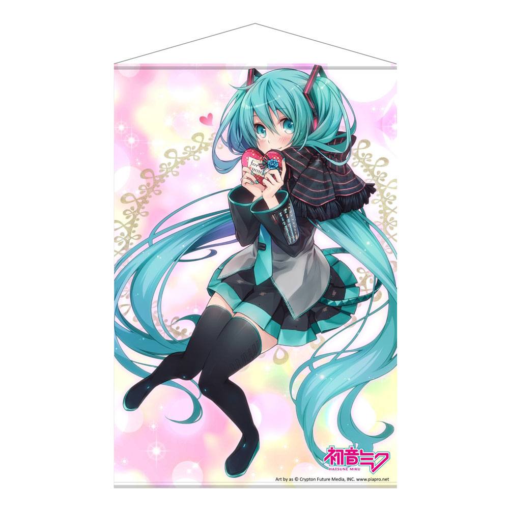 🧪 LAB | SU ORDINAZIONE Vocaloid Wallscroll Miku Hatsune #6 60 x 90 cm