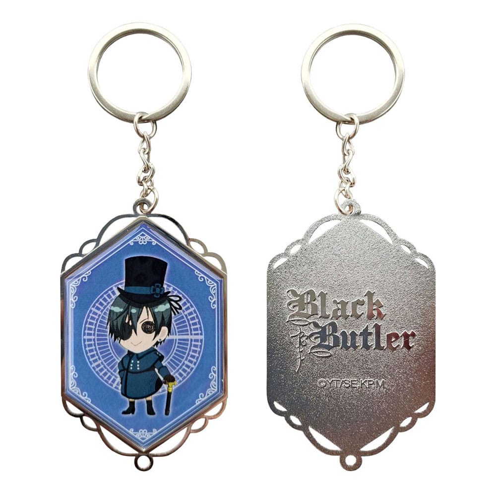 SU ORDINAZIONE Black Butler PVC Keychain Ciel Motive B