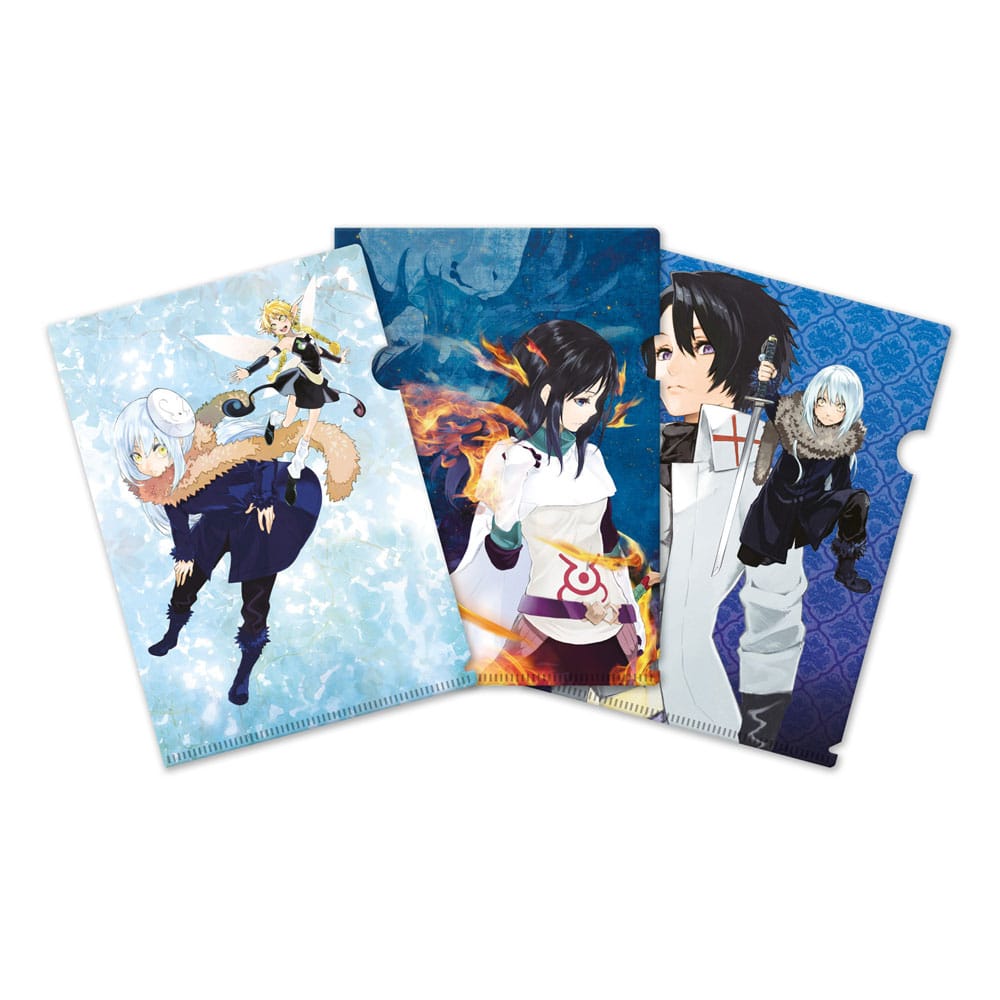 AUF BESTELLUNG HERGESTELLT „That Time I Got Reincarnated as a Slime“ Clearfile 3er-Set *SONDERPREIS*