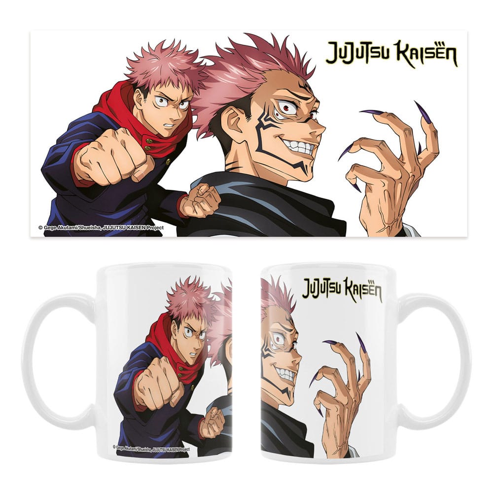 AUF BESTELLUNG Jujutsu Kaisen Keramiktasse Yuji & Sukuna