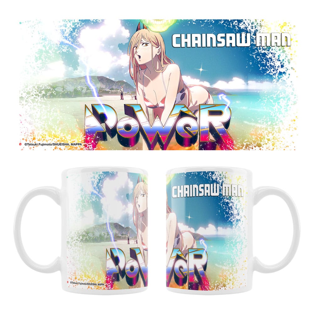 AUF BESTELLUNG Chainsaw Man Keramiktasse Power