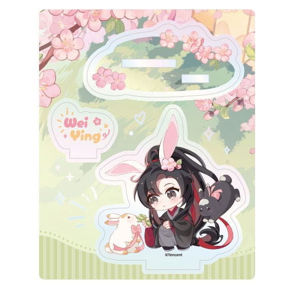 SU ORDINAZIONE Grandmaster of Demonic Cultivation Acrylic Stand Wei Wuxian Holographic 10 cm *PREZZO SPECIALE*