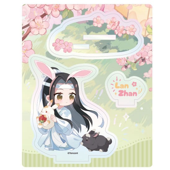 SU ORDINAZIONE Grandmaster of Demonic Cultivation Acrylic Stand Lan Wangji Holographic 10 cm *PREZZO SPECIALE*