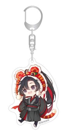AUF BESTELLUNG Großmeister der dämonischen Kultivierung Acryl Schlüsselanhänger Wei Wuxian Chibi Style 7 cm