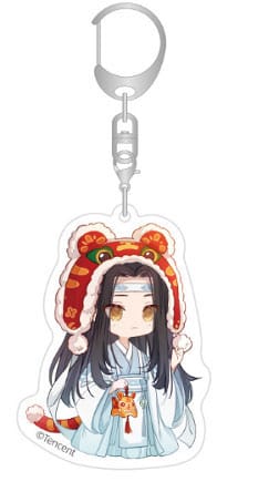 AUF BESTELLUNG Großmeister der dämonischen Kultivierung Acryl-Schlüsselanhänger Lan Wangji Chibi-Stil 7 cm *SONDERPREIS*
