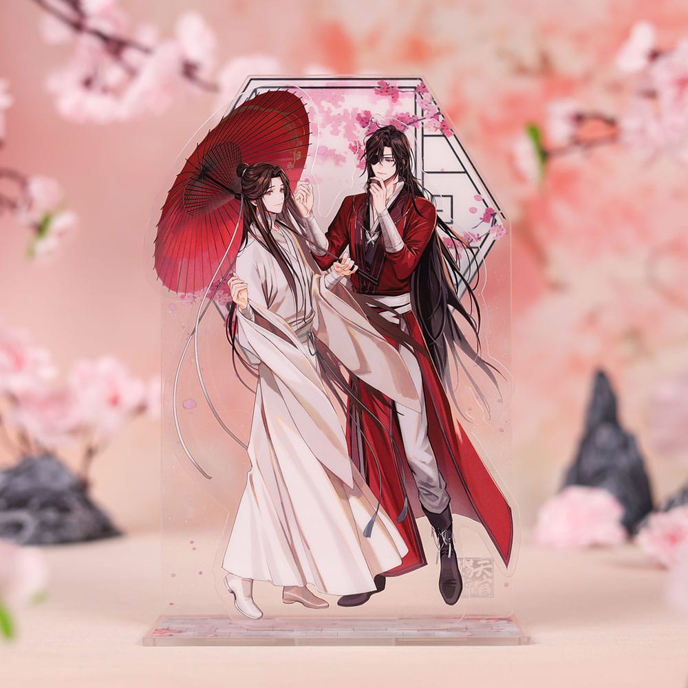 SU ORDINAZIONE Heaven Official's Blessing Acrylic Stand Blooming Flowers, Enchanted Heart 20 cm