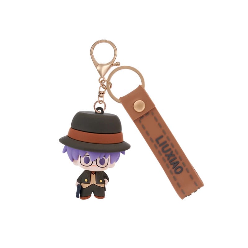 🧪 LAB | SU ORDINAZIONE Link Click Rubber Keychain Liu Xiao 6 cm
