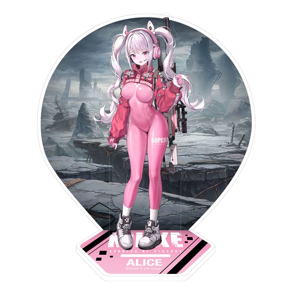 SU ORDINAZIONE Goddess of Victory: Nikke Acrylic Diorama Alice 18 cm ESAURITO