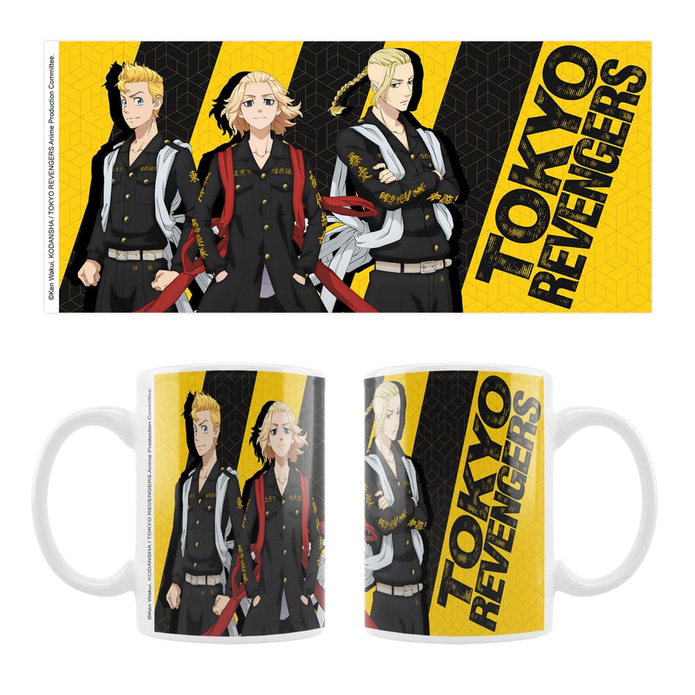 SU ORDINAZIONE Tokyo Revengers Ceramic Mug Manjiro, Takemichi & Ken *PREZZO SPECIALE*